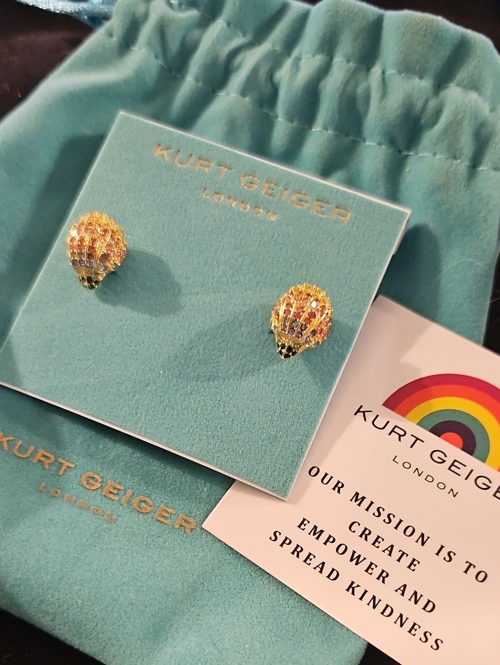 NWT! Kurt Geiger Earrings